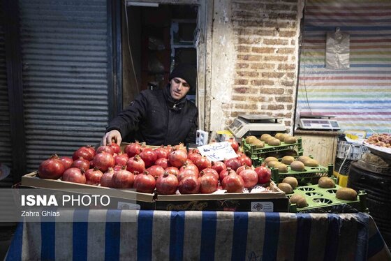 ایران زیباست | شب یلدا بازار تبریز