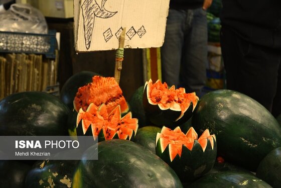 ایران زیباست | شب یلدا بازار همدان