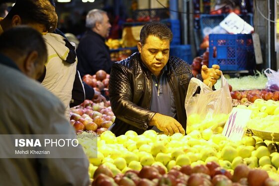 ایران زیباست | شب یلدا بازار همدان