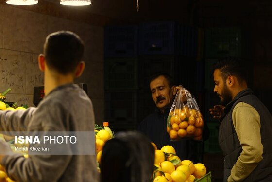 ایران زیباست | شب یلدا بازار همدان