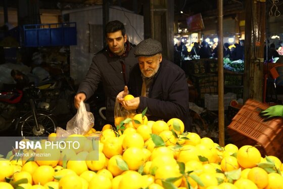 ایران زیباست | شب یلدا بازار همدان