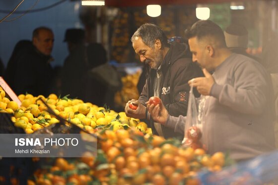 ایران زیباست | شب یلدا بازار همدان