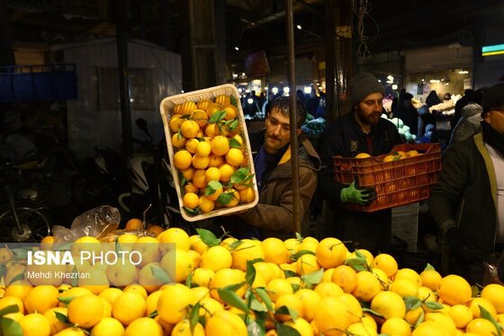 ایران زیباست | شب یلدا بازار همدان
