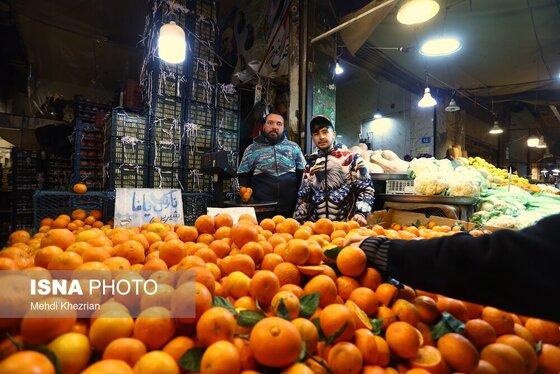 ایران زیباست | شب یلدا بازار همدان