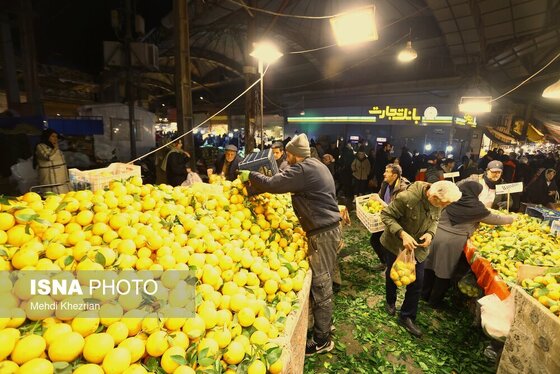 ایران زیباست | شب یلدا بازار همدان