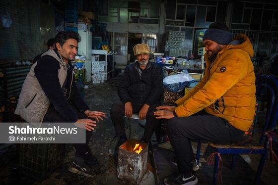 گزارش تصویری | بازار میوه در شب یلدا