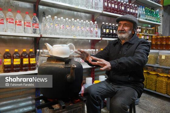 گزارش تصویری | بازار میوه در شب یلدا
