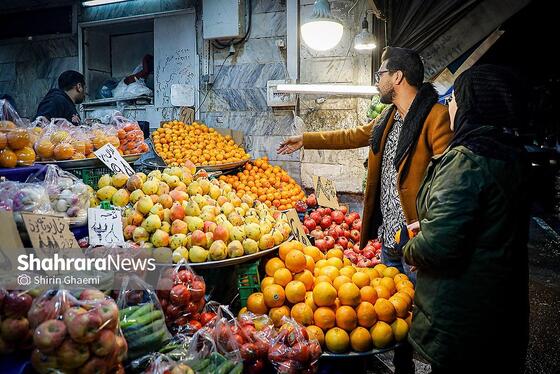 گزارش تصویری | بازار شب یلدا در مشهد