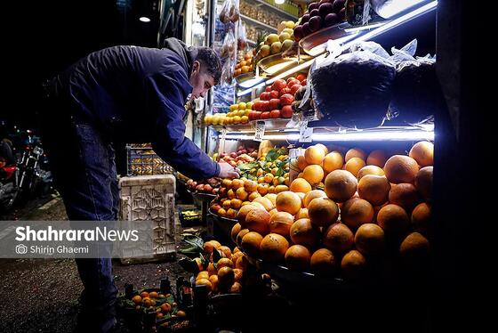 گزارش تصویری | بازار شب یلدا در مشهد