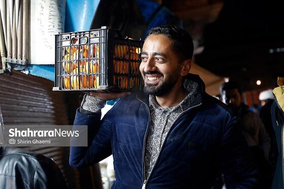 گزارش تصویری | بازار شب یلدا در مشهد