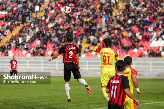 گزارش تصویری | لیگ دسته سوم فوتبال؛ مسابقه تیم ابومسلم ثامن مشهد و پرواز سیمرغ