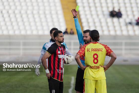 گزارش تصویری | لیگ دسته سوم فوتبال؛ مسابقه تیم ابومسلم ثامن مشهد و پرواز سیمرغ