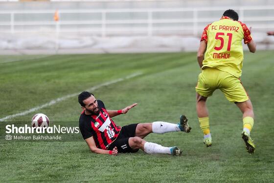 گزارش تصویری | لیگ دسته سوم فوتبال؛ مسابقه تیم ابومسلم ثامن مشهد و پرواز سیمرغ