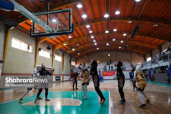 لیگ برتر بسکتبال زنان | مسابقه باتسام مشهد و آکادمی نیکا تهران