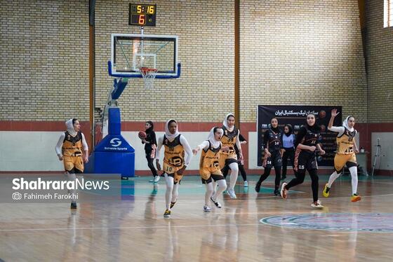 لیگ برتر بسکتبال زنان | مسابقه باتسام مشهد و آکادمی نیکا تهران