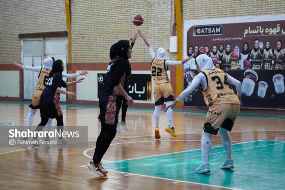 لیگ برتر بسکتبال زنان | مسابقه باتسام مشهد و آکادمی نیکا تهران