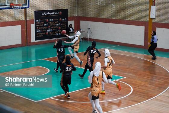 لیگ برتر بسکتبال زنان | مسابقه باتسام مشهد و آکادمی نیکا تهران