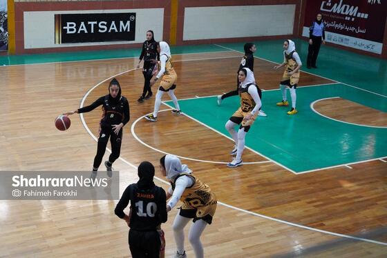 لیگ برتر بسکتبال زنان | مسابقه باتسام مشهد و آکادمی نیکا تهران