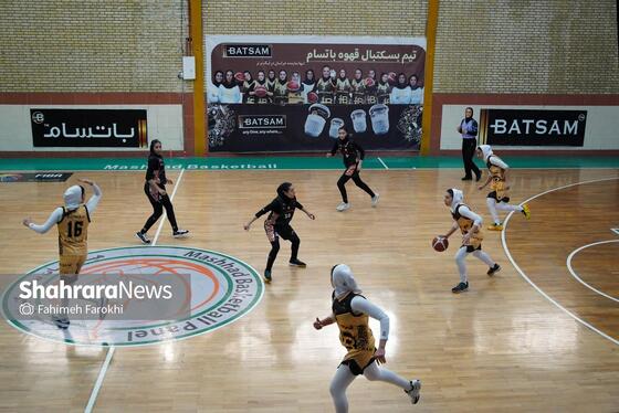 لیگ برتر بسکتبال زنان | مسابقه باتسام مشهد و آکادمی نیکا تهران