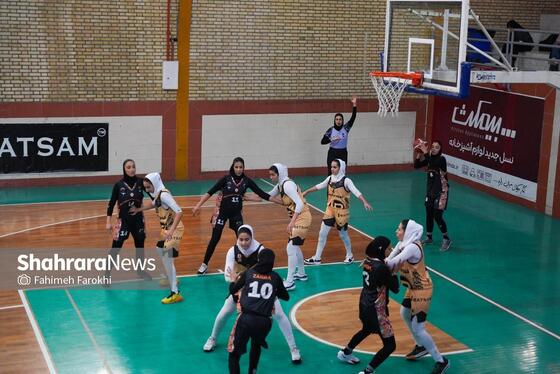 لیگ برتر بسکتبال زنان | مسابقه باتسام مشهد و آکادمی نیکا تهران