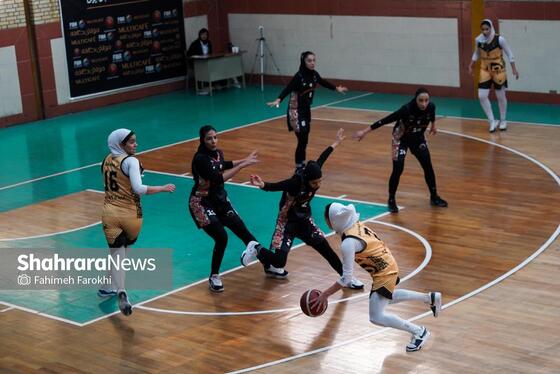 لیگ برتر بسکتبال زنان | مسابقه باتسام مشهد و آکادمی نیکا تهران