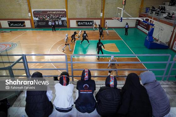 لیگ برتر بسکتبال زنان | مسابقه باتسام مشهد و آکادمی نیکا تهران