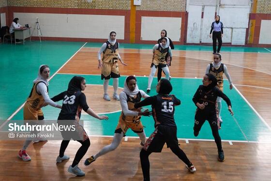 لیگ برتر بسکتبال زنان | مسابقه باتسام مشهد و آکادمی نیکا تهران
