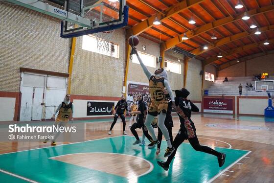 لیگ برتر بسکتبال زنان | مسابقه باتسام مشهد و آکادمی نیکا تهران