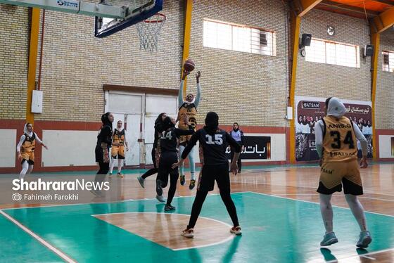 لیگ برتر بسکتبال زنان | مسابقه باتسام مشهد و آکادمی نیکا تهران