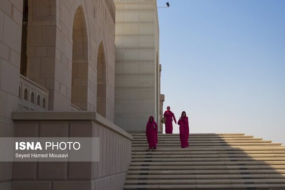 گزارش تصویری | مسجد سلطان قابوس بزرگ در عمان