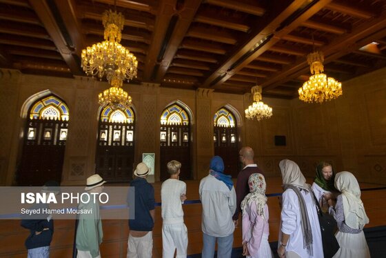 گزارش تصویری | مسجد سلطان قابوس بزرگ در عمان