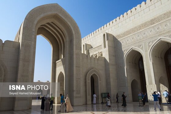 گزارش تصویری | مسجد سلطان قابوس بزرگ در عمان