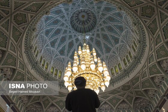 گزارش تصویری | مسجد سلطان قابوس بزرگ در عمان