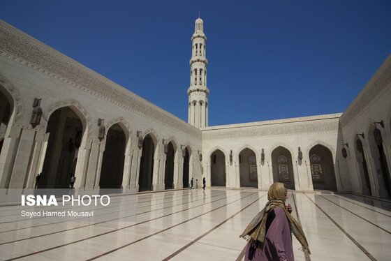 گزارش تصویری | مسجد سلطان قابوس بزرگ در عمان