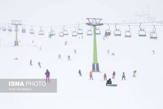 گزارش تصویری | افتتاح پیست اسکی توچال