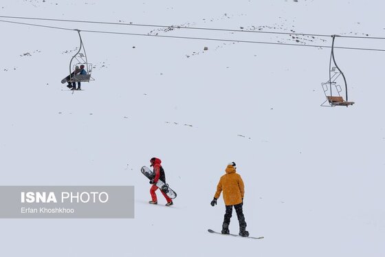 گزارش تصویری | افتتاح پیست اسکی توچال
