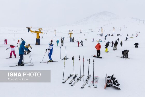 گزارش تصویری | افتتاح پیست اسکی توچال