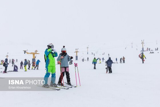 گزارش تصویری | افتتاح پیست اسکی توچال