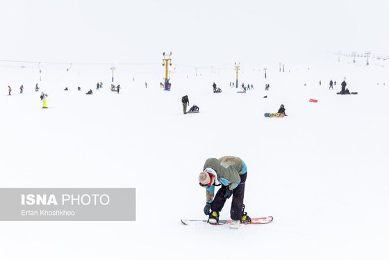 گزارش تصویری | افتتاح پیست اسکی توچال