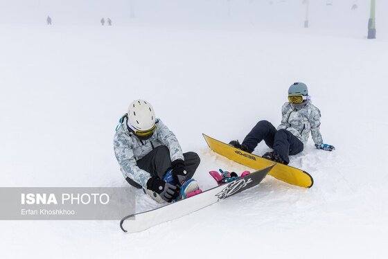 گزارش تصویری | افتتاح پیست اسکی توچال