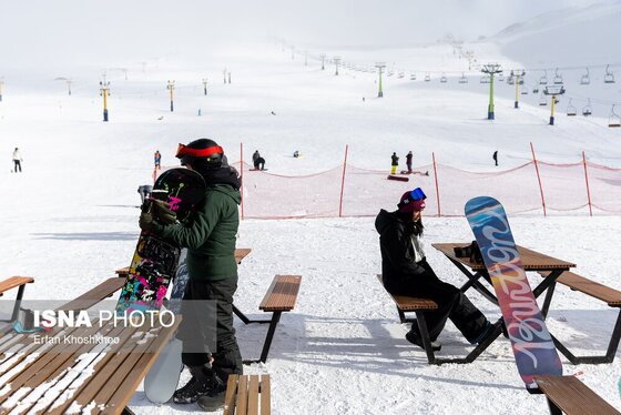گزارش تصویری | افتتاح پیست اسکی توچال