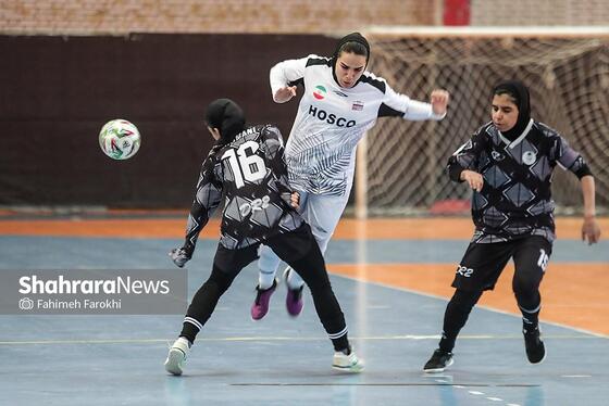 گزارش تصویری | لیگ برتر فوتسال بانوان | مسابقه تیم هیات فوتبال خراسان رضوی و فولاد هرمزگان