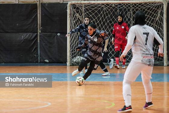 گزارش تصویری | لیگ برتر فوتسال بانوان | مسابقه تیم هیات فوتبال خراسان رضوی و فولاد هرمزگان