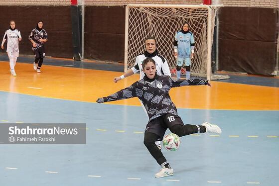 گزارش تصویری | لیگ برتر فوتسال بانوان | مسابقه تیم هیات فوتبال خراسان رضوی و فولاد هرمزگان
