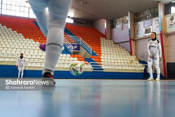 گزارش تصویری | لیگ برتر فوتسال بانوان | مسابقه تیم هیات فوتبال خراسان رضوی و فولاد هرمزگان