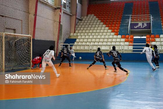گزارش تصویری | لیگ برتر فوتسال بانوان | مسابقه تیم هیات فوتبال خراسان رضوی و فولاد هرمزگان