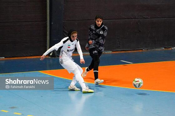 گزارش تصویری | لیگ برتر فوتسال بانوان | مسابقه تیم هیات فوتبال خراسان رضوی و فولاد هرمزگان
