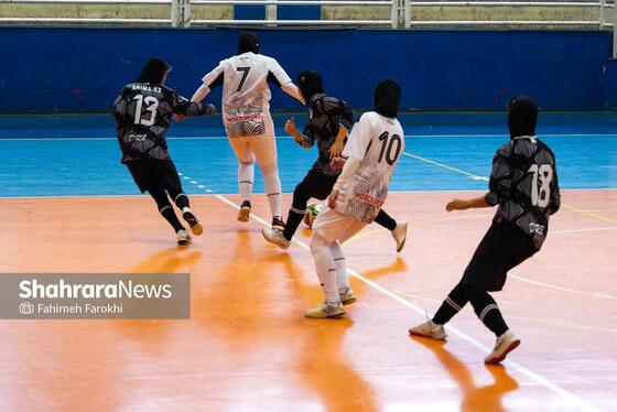 گزارش تصویری | لیگ برتر فوتسال بانوان | مسابقه تیم هیات فوتبال خراسان رضوی و فولاد هرمزگان