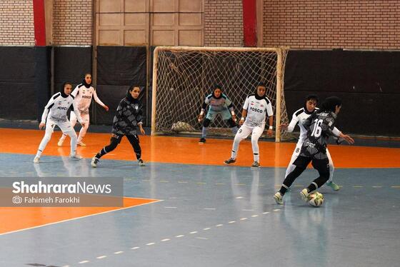 گزارش تصویری | لیگ برتر فوتسال بانوان | مسابقه تیم هیات فوتبال خراسان رضوی و فولاد هرمزگان