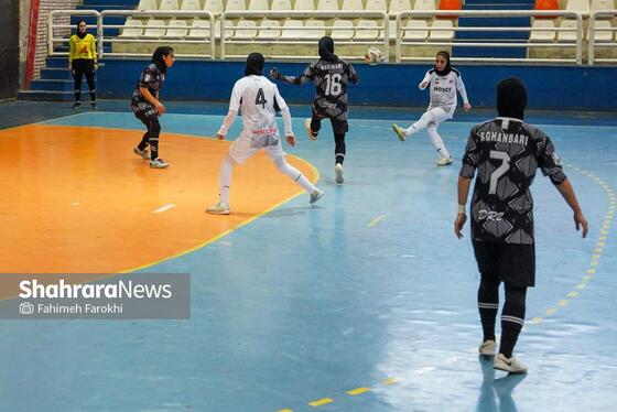 گزارش تصویری | لیگ برتر فوتسال بانوان | مسابقه تیم هیات فوتبال خراسان رضوی و فولاد هرمزگان